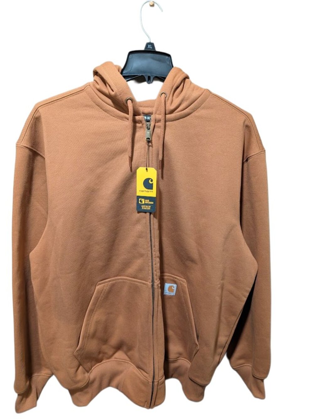 Carhartt Paxton Full Zip Heavyweight Hoodie Men Carhartt Brown (XL)